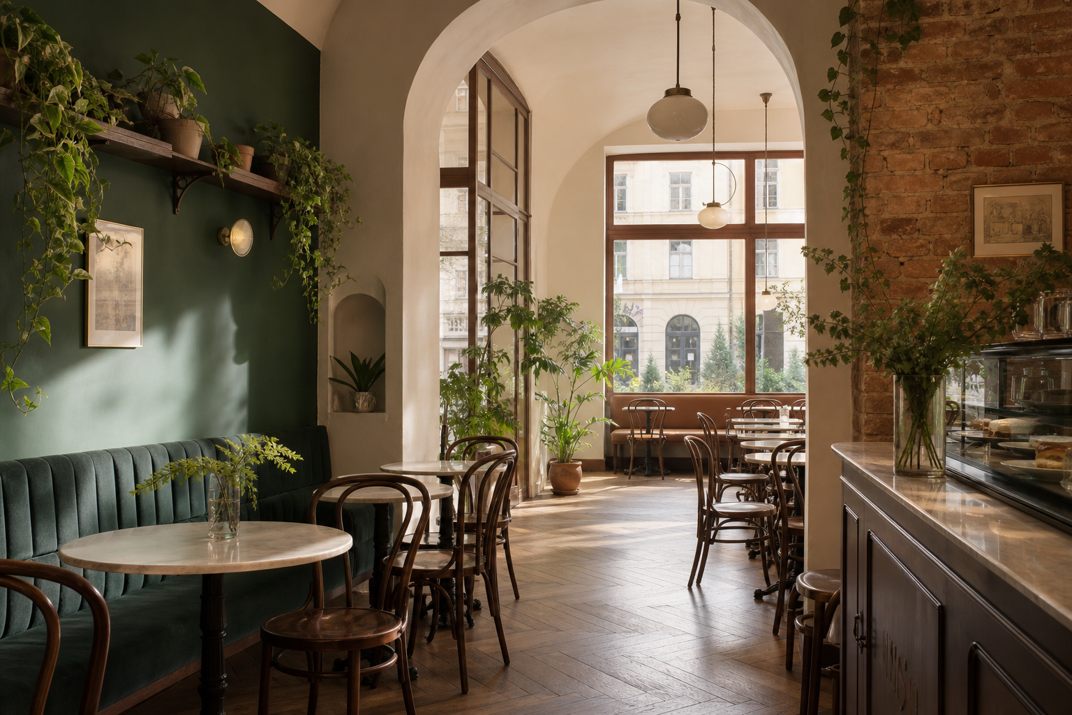 Café interior